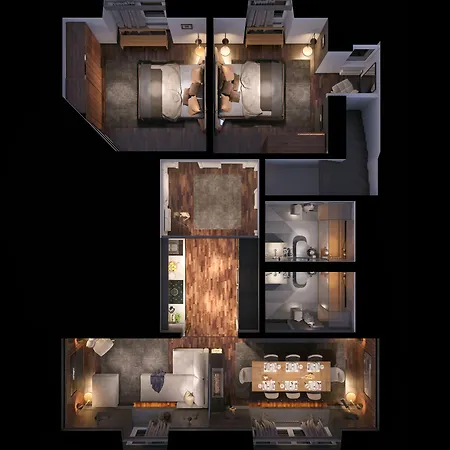 Le Bijou Lintheschergasse / Hb Апартаменты Цюрих